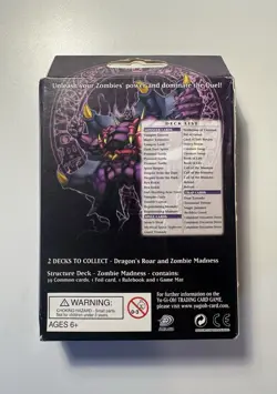 Yu-Gi-Oh! Structure Deck - Zombie Madness 1º Edition Sealed - Image 2