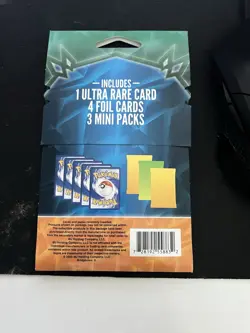 Pokemon Mini Pack 3 Packs 1 Ultra Rare 4 Foil Cards - Image 2