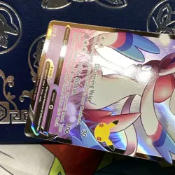 Dark Sylveon V SWSH134 Sword & Shield Promo Cards Holo Black Star Promo NM - Image 5