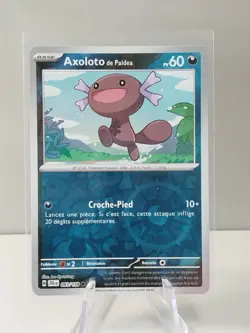 Pokemon Card FR - EV09 Adventures Set 093/159 Axoloto Reverse New - Image 1