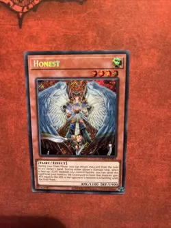 Yu-Gi-Oh! TCG Honest Light of Destruction LODT-EN001 Unlimited Secret Rare Card - Image 4