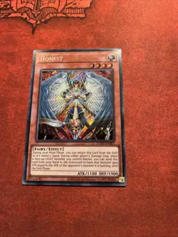 Yu-Gi-Oh! TCG Honest Light of Destruction LODT-EN001 Unlimited Secret Rare Card - Image 5