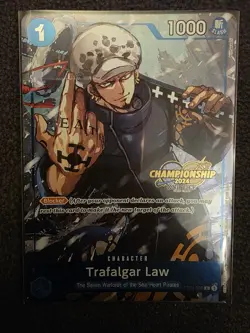 Trafalgar Law - ST03-008 - Championship 2024 Foil Promo - One Piece Card Game - Image 1