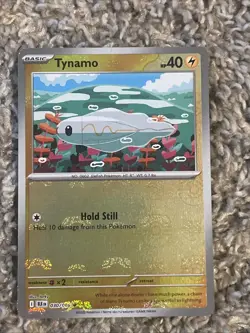 Pokemon TCG: Tynamo 030/086 Master Ball Pattern Reverse Holo Foil Black Bolt NM - Image 1