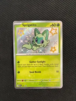 Sprigatito 076 Sv: Scarlet & Violet Promo Cards Holo - Image 1