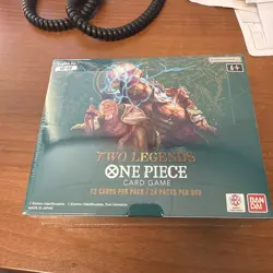 One Piece Card ENGLISH OP-08 Two Legends Booster Box ENGLISH Factory Sealed - Image 1