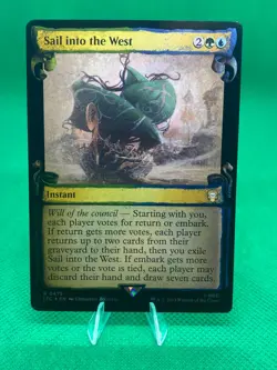 Sail into the West Showcase Foil The Lord of the Rings NM MTG - Image 1