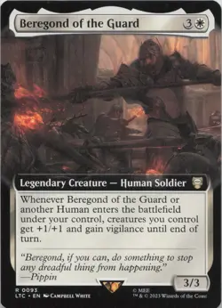 Beregond of the Guard (Extended Art) R Commander: The Lord of the Rings: Tales o - Image 1