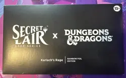 MTG Secret Lair x Dungeons & Dragons: Karlach's Rage - Rainbow Foil Sealed - Image 1