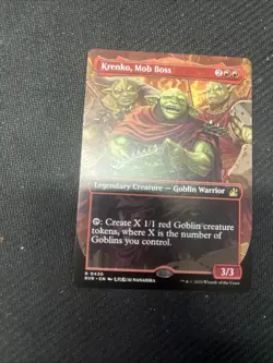 Krenko, Mob Boss (Anime Borderless) Ravnica Remastered Regular - Image 1