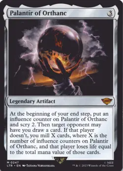 MTG Palantir of Orthanc Normal NM Universes Beyond: The Lord of the Rings: Tales - Image 1