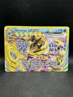 Greninja BREAK 41/122 RARE BREAK HOLO BREAKpoint XY Pokemon English Foil TCG - Image 1