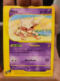 Abra - 46/144 Skyridge - Pokemon TCG - Vintage - 2003 - Image 1