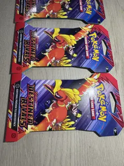 4X Pokemon Destined Rivals booster pack bundle Lot Of 4 Single Packs - Image 4