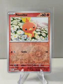 Carte POKEMON FR - EV09 Aventures Ensemble 022/159 Poussifeu Reverse Neuf - Image 1