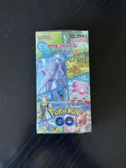 Pokemon GO Japanese Sword & Shield s10b Booster Box Factory SEALED shrink - Image 1