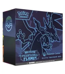 Phantasmal Flames Pokemon Center Elite Trainer Box ETB NEW AND SEALED - Image 1
