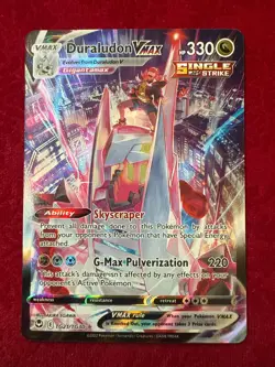 Pokemon TCG Duraludon VMAX Ultra Rare TG21/TG30, Siver Tempest (NM) - Image 1