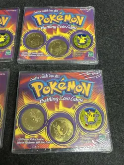 1999 vintage pokemon battling coin game coins - Image 3