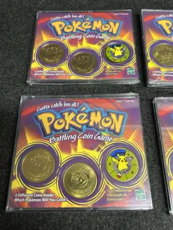 1999 vintage pokemon battling coin game coins - Image 5