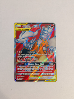 Pokemon Reshiram & Charizard GX TAG TEAM 194/214 Unbroken Bonds NM Full Art - Image 1