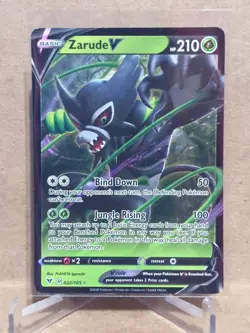2020 Pokemon Sword and Shield Vivid Voltage #22 Zarude V URR - Image 1