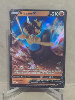 2022 Pokemon Sword and Shield Astral Radiance #087 Kleavor V URR - Image 1
