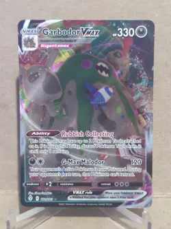 2021 Pokemon Sword and Shield Evolving Skies #101 Garbodor VMAX - Image 1