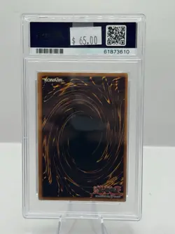 2002 Yu-Gi-Oh! Promo BPTS Collector's Tins #002 Summoned Skull PSA 8 - Image 2