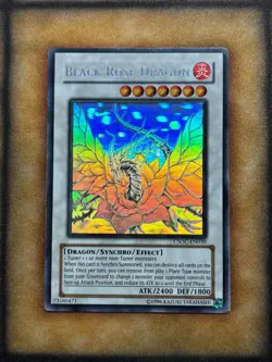 Yugioh Black Rose Dragon CSOC-EN039 Ghost Rare NM - Image 1