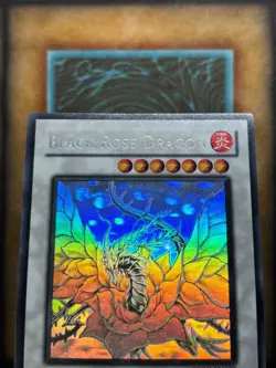 Yugioh Black Rose Dragon CSOC-EN039 Ghost Rare NM - Image 2