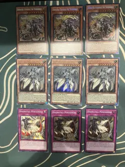 3x Dogmatika Fleurdelis, the Thunderbolt DOOD Secret Rare NM Yu-Gi-Oh! + More! - Image 2
