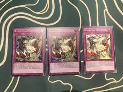 3x Dogmatika Fleurdelis, the Thunderbolt DOOD Secret Rare NM Yu-Gi-Oh! + More! - Image 4