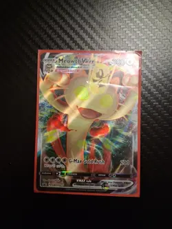 Meowth VMAX SWSH005 SWSH: Sword & Shield Promo Cards Holo - Image 1