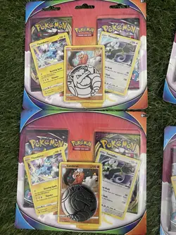 Pokemon TCG Fusion Strike Vivid Voltage 2-Pack Blister Card Landorus & Thundurus - Image 2