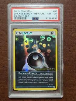 ?????PSA 8-9 EX Era Reverse Holo/Holo Energy Pokemon Cards Lot Of 7 Emerald???? - Image 4