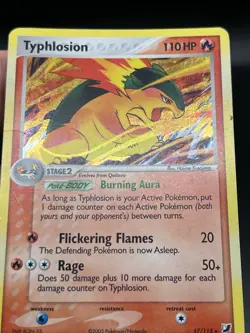 Pokemon Card - Typhlosion 17/115 Ex Unseen Forces Holo Rare DMG XS1 - Image 3