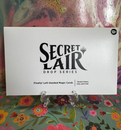 MTG SECRET LAIR DROP FINALLY! LEFT-HANDED MAGIC CARDS FOIL SEALED - Image 1