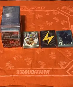 3 binder, BULK trading cards of POKEMON Yugioh NFL Disney Lorcana NBA Naruto - Image 3