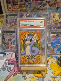 Topps Dratini #147 E10 of 12 Pokemon Card Diecut Erorr Card PSA 9 MINT - Image 1