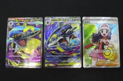 Mega Sharpedo ex SR SAR Set 098-113/080 Dawn SR 106/080 Inferno X Pokemon Card - Image 2