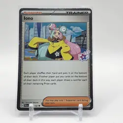 Pokemon Iono Cosmos Holo 185/193 Premium Tournament Collection Mint/NM cards - Image 1