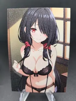 Kurumi Tokisaki Anime Waifu Card Doujin ACG Goddess - Image 1