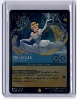 ~ Cinderella - Dream Come True ~ NM Cold Foil ~ Whispers in the Well ~ - Image 1