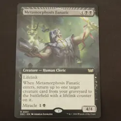 Metamorphosis Fanatic (Extended Art) MTG Duskmourn: CMDR Rare 51 NM - Image 1