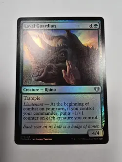 Loyal Guardian Commander Masters Foil Magic The Gathering - Image 1
