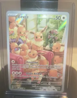 Eevee Illustration Rare SV06: Pokemon Twilight Masquerade 188/167 NM - Image 1