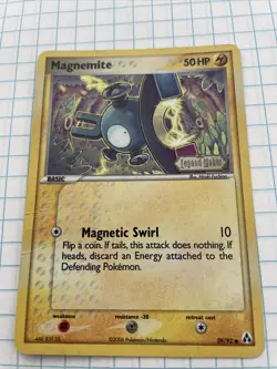 Magnemite (59/92) EX Legend Maker - Stamped - Reverse Holo - HP - Pokemon TCG - Image 1