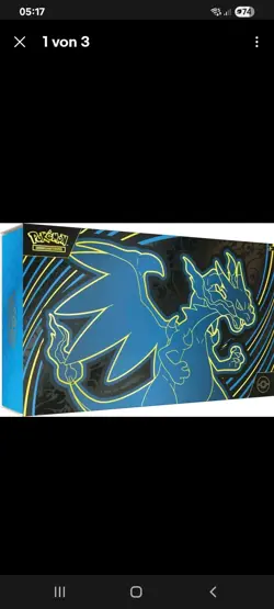 Pokemon Mega Glurak X-ex Ultra Premium Kollektion Vorbestellung Fatale Flammen - Image 1