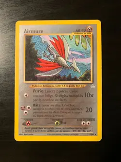 Carte Pokemon : Airmure 23/64 Neo Revelation Wizards Francaise - Image 1